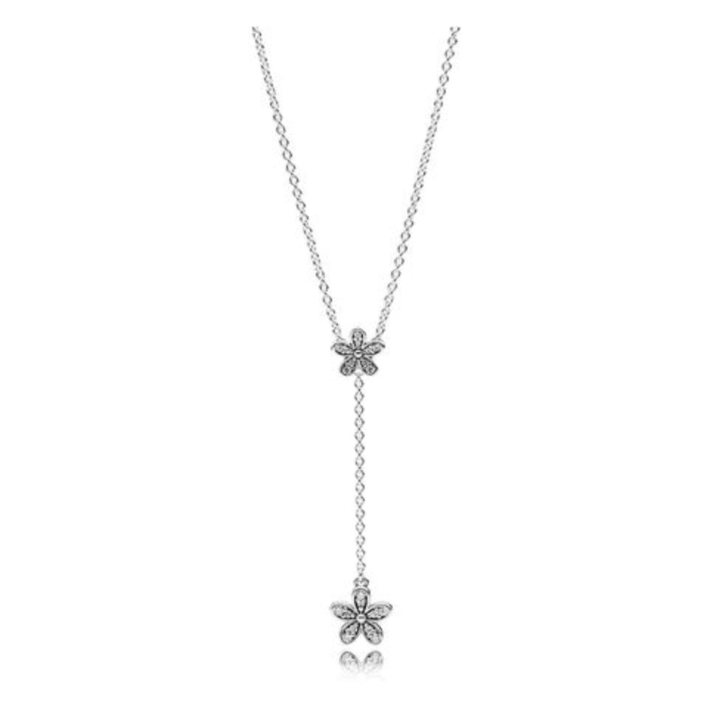 Dazzling daisies pandora necklace
